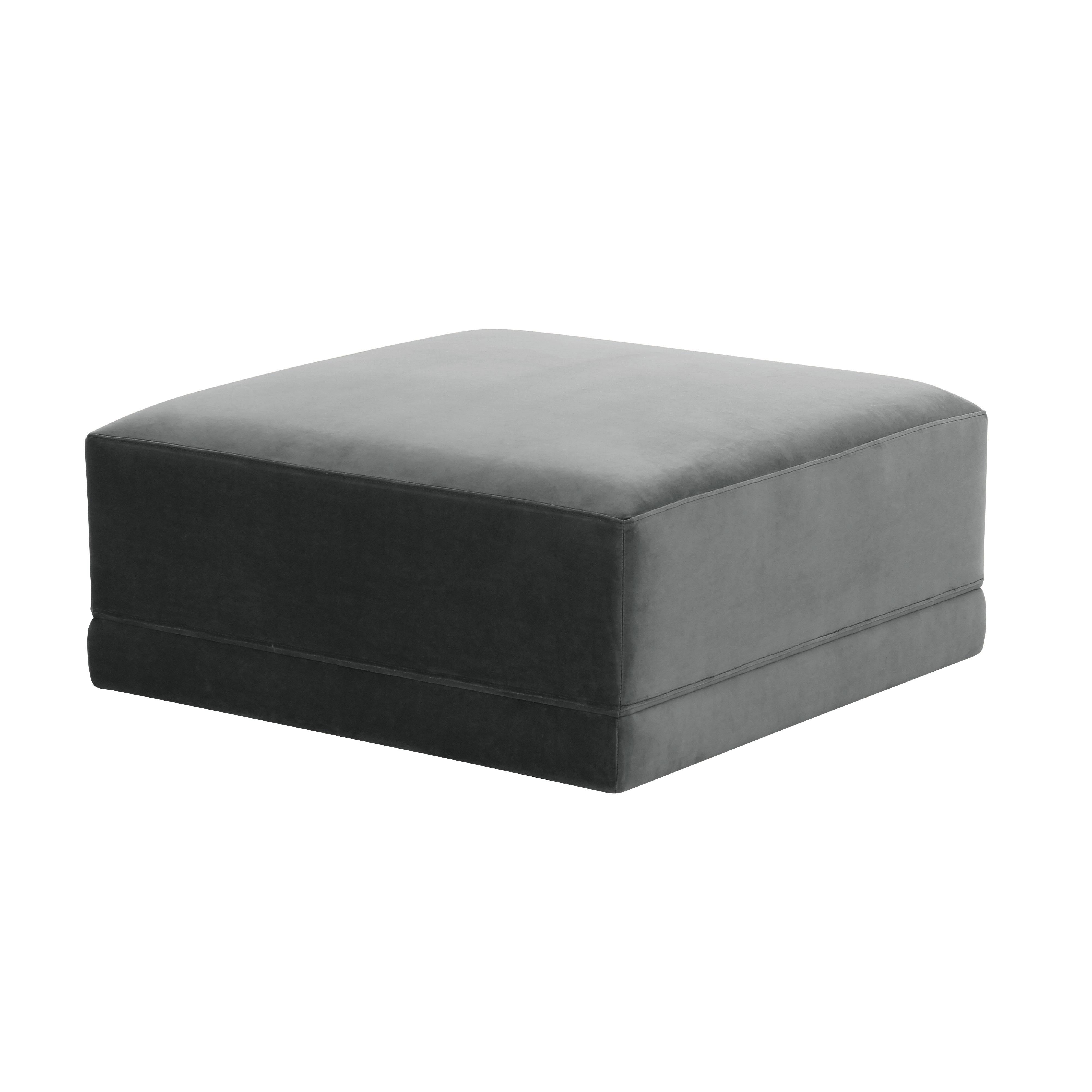 Willow Performance Velvet Modular Ottoman