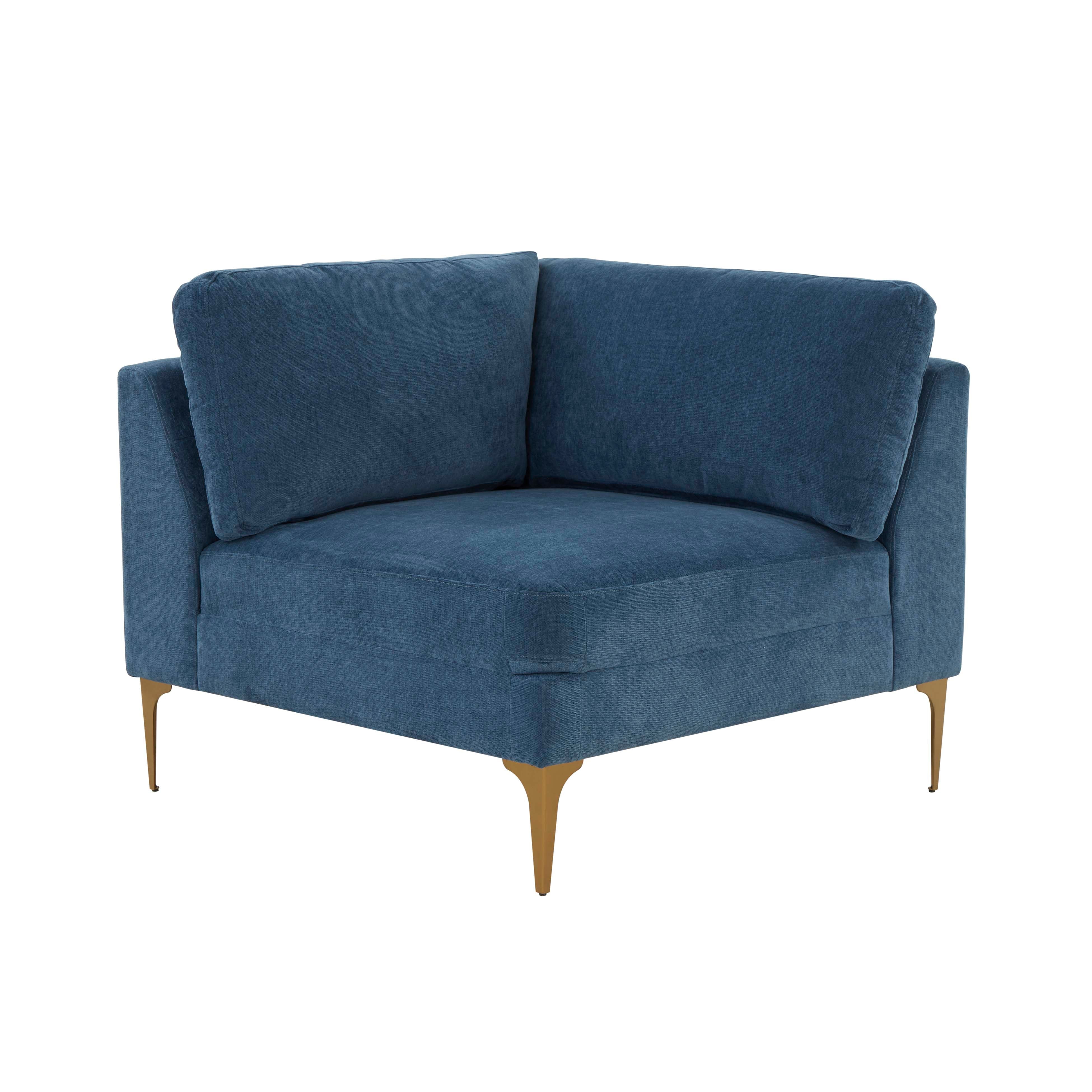 Serena Performance Velvet Modular Corner Seat