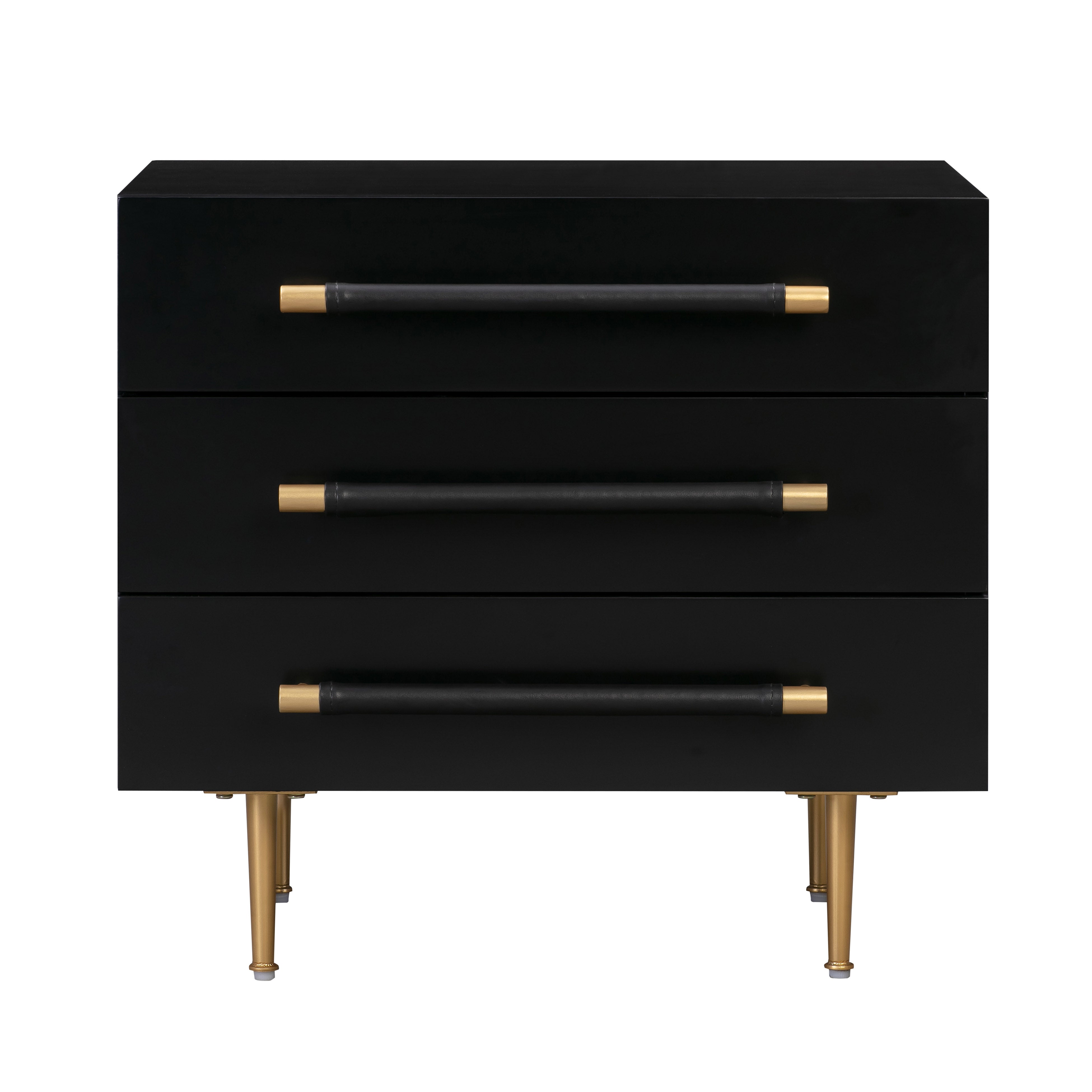 Trident 28" 3-Drawer Nightstand