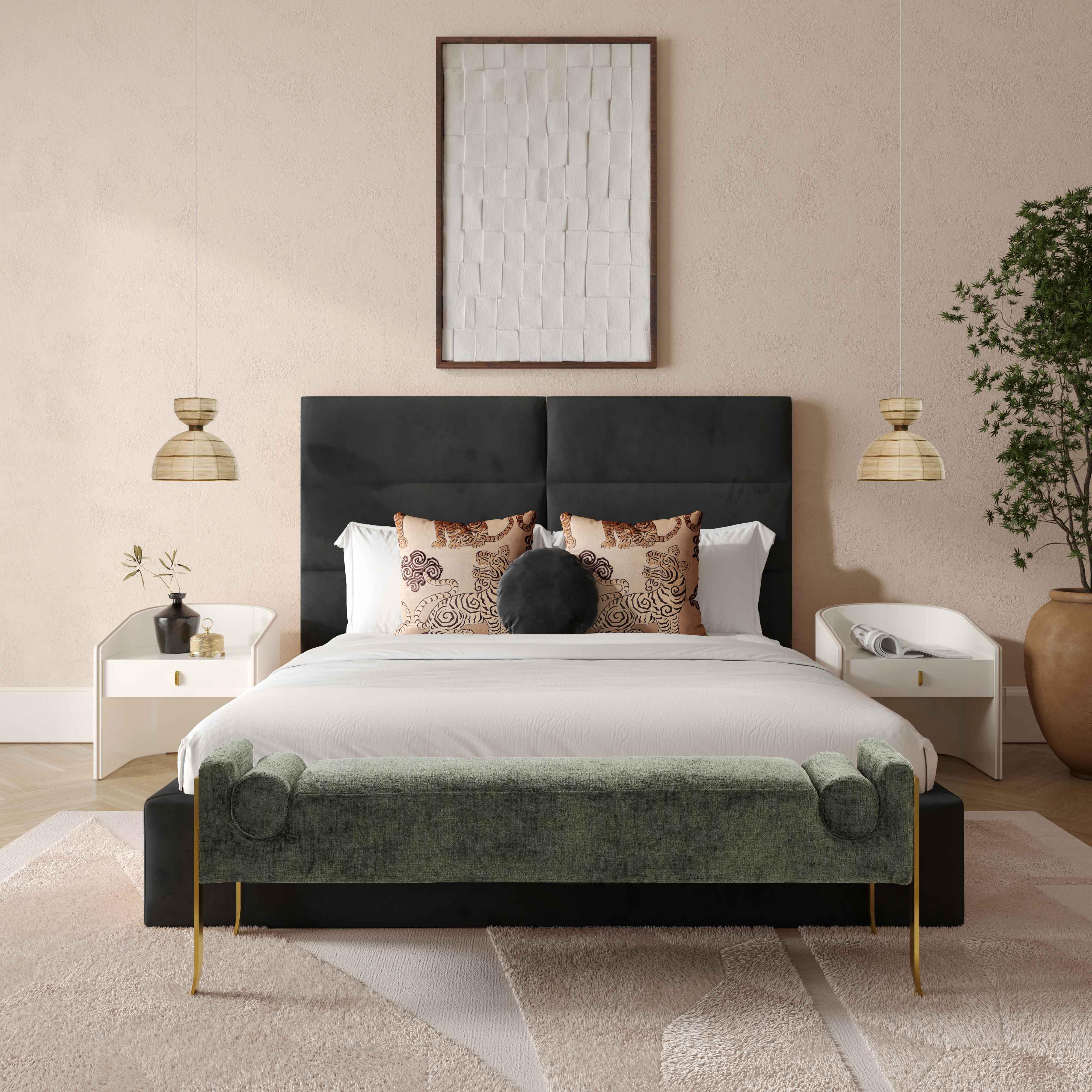 Eliana Performance Velvet Bed