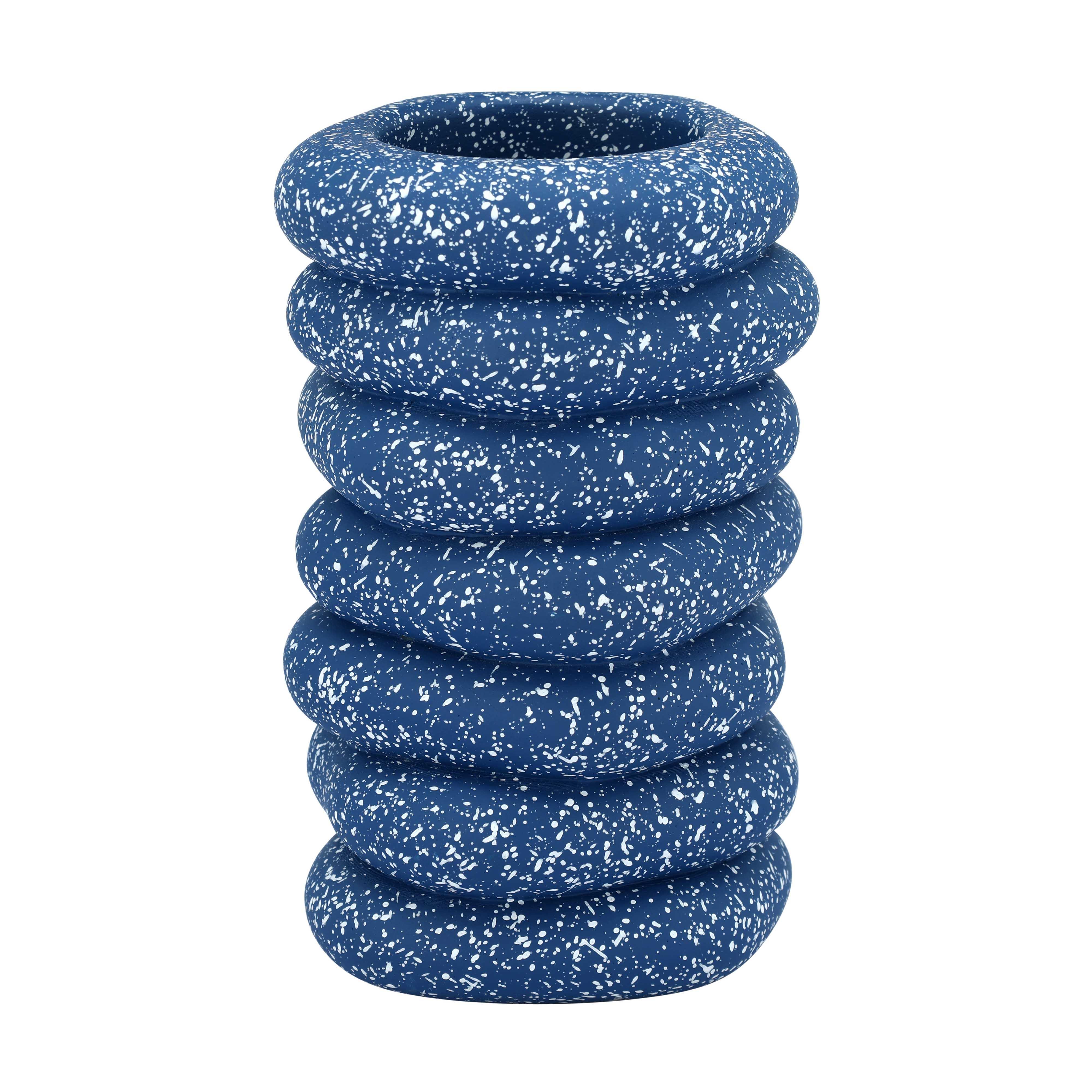 Gabby Speckled Cairn Vase