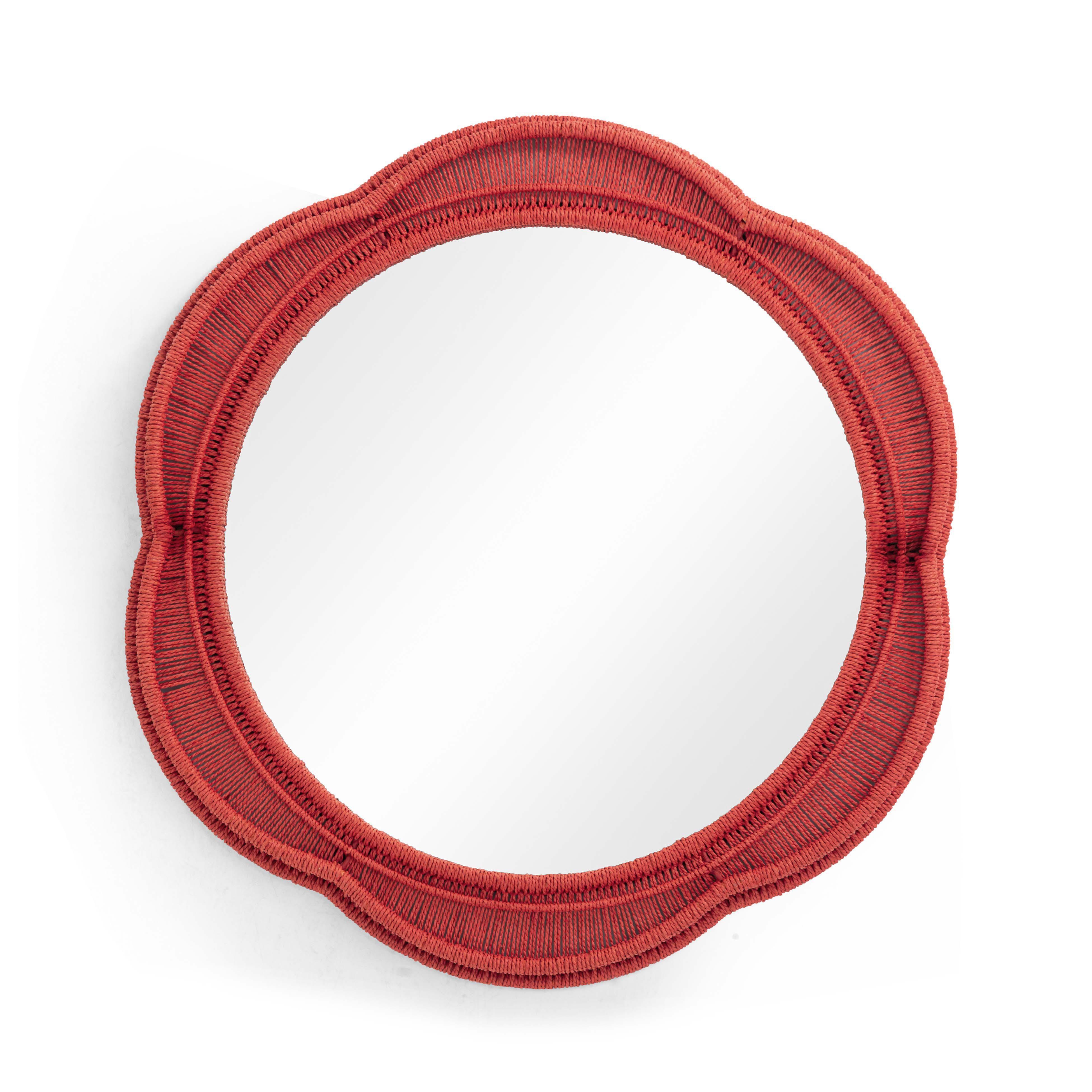 Zeva 26.6" Round Wall Mirror
