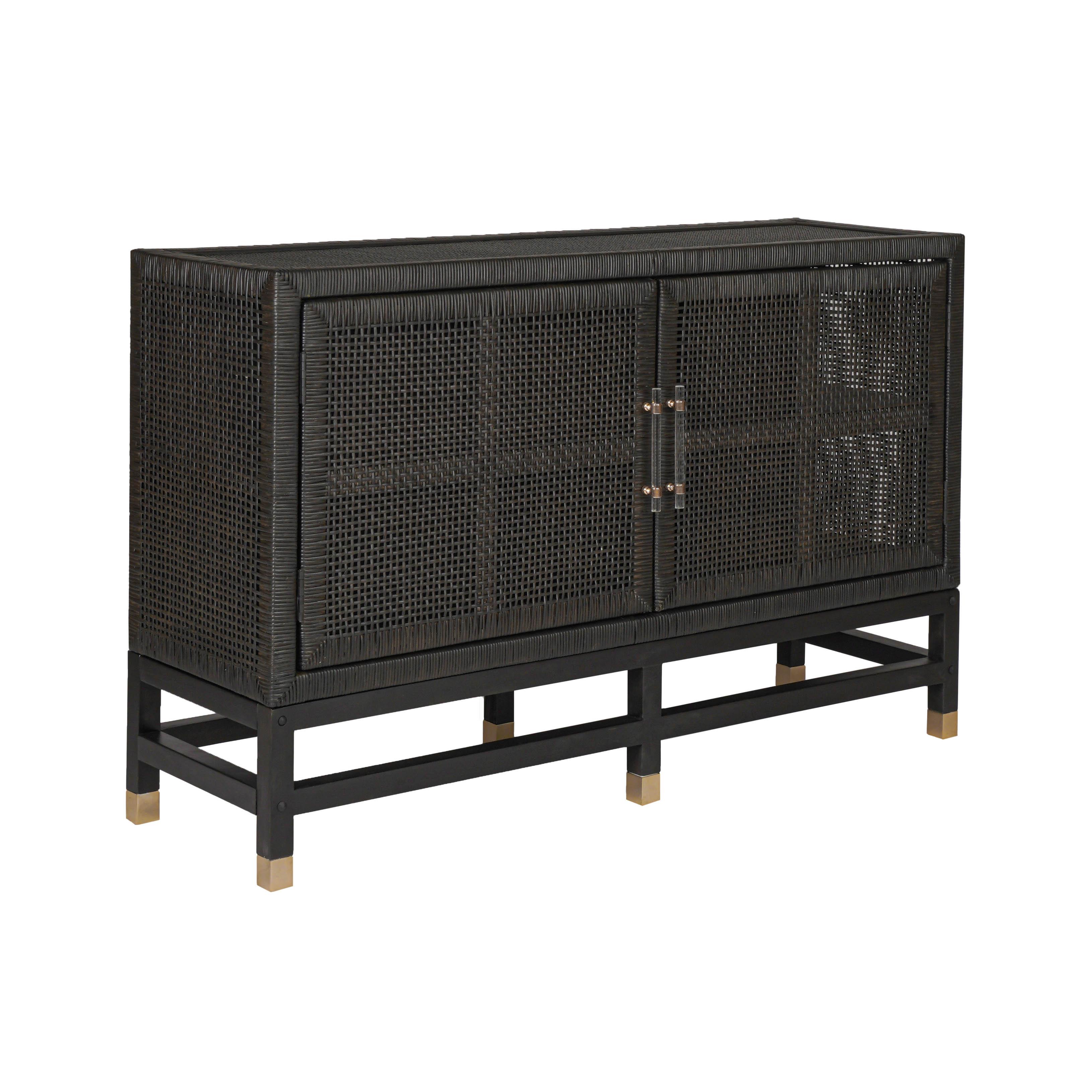 Amara 54" Woven Rattan Buffet