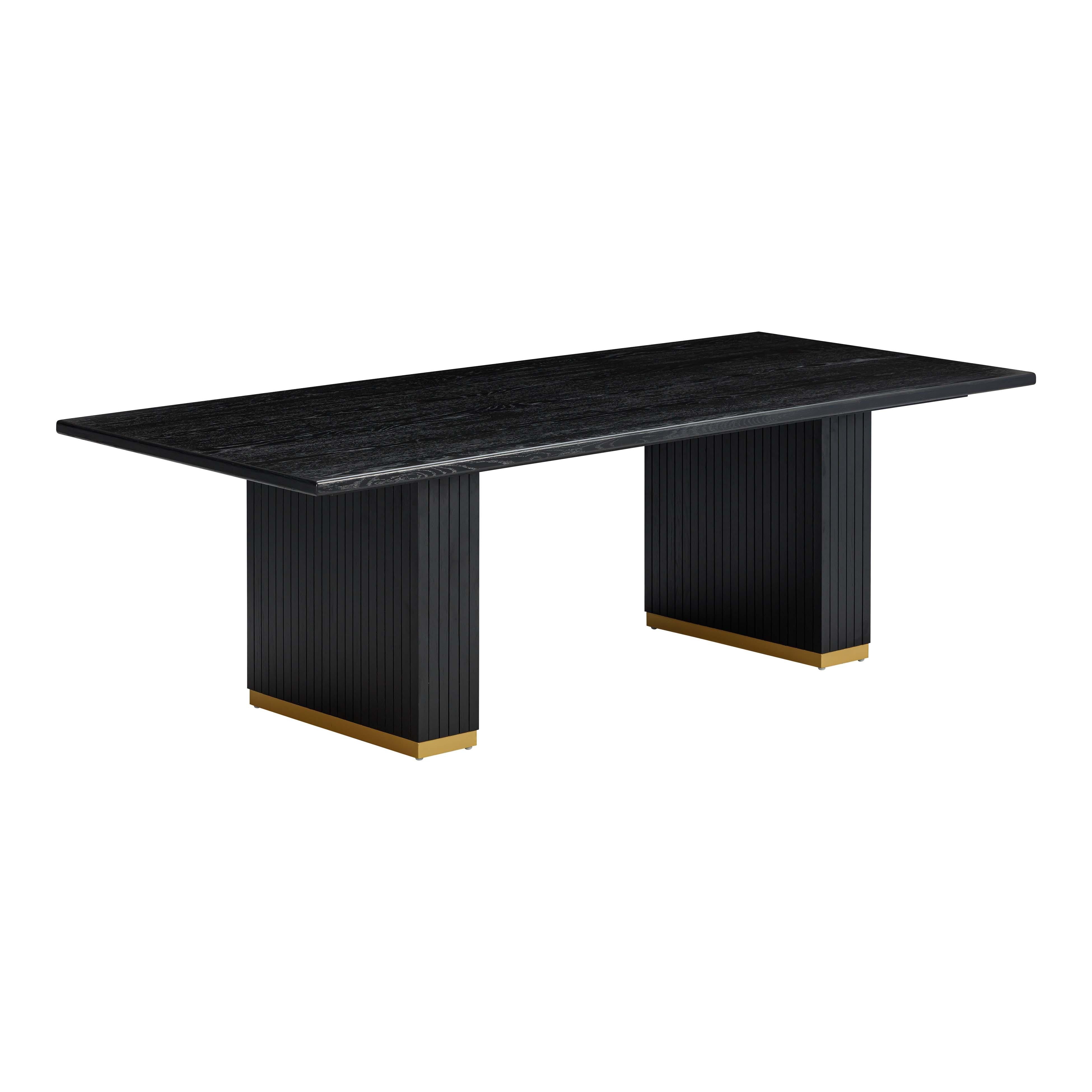 Chelsea 96" Oak Wood Rectangular Dining Table