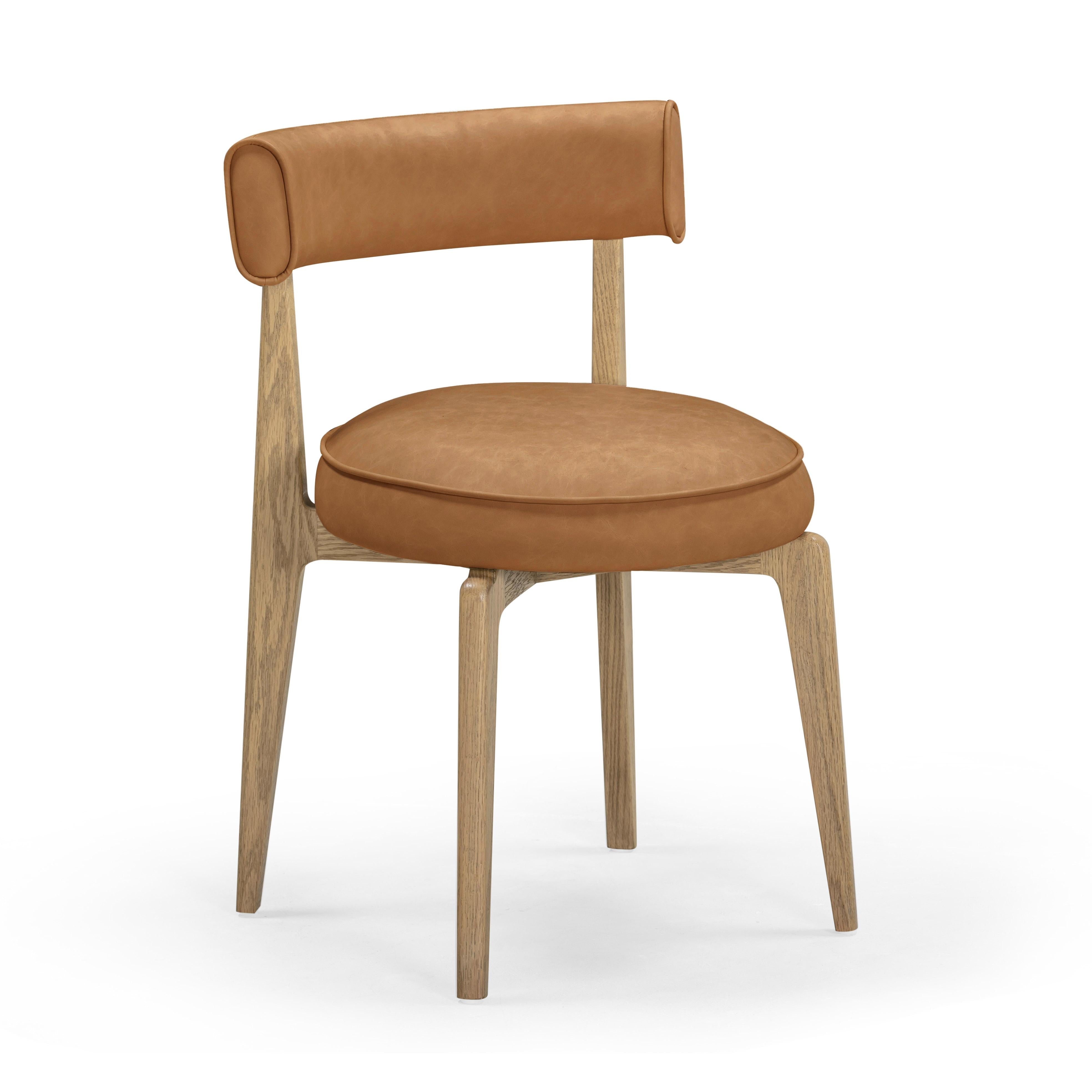 Nikita Performance Vegan Leather Dining Chair