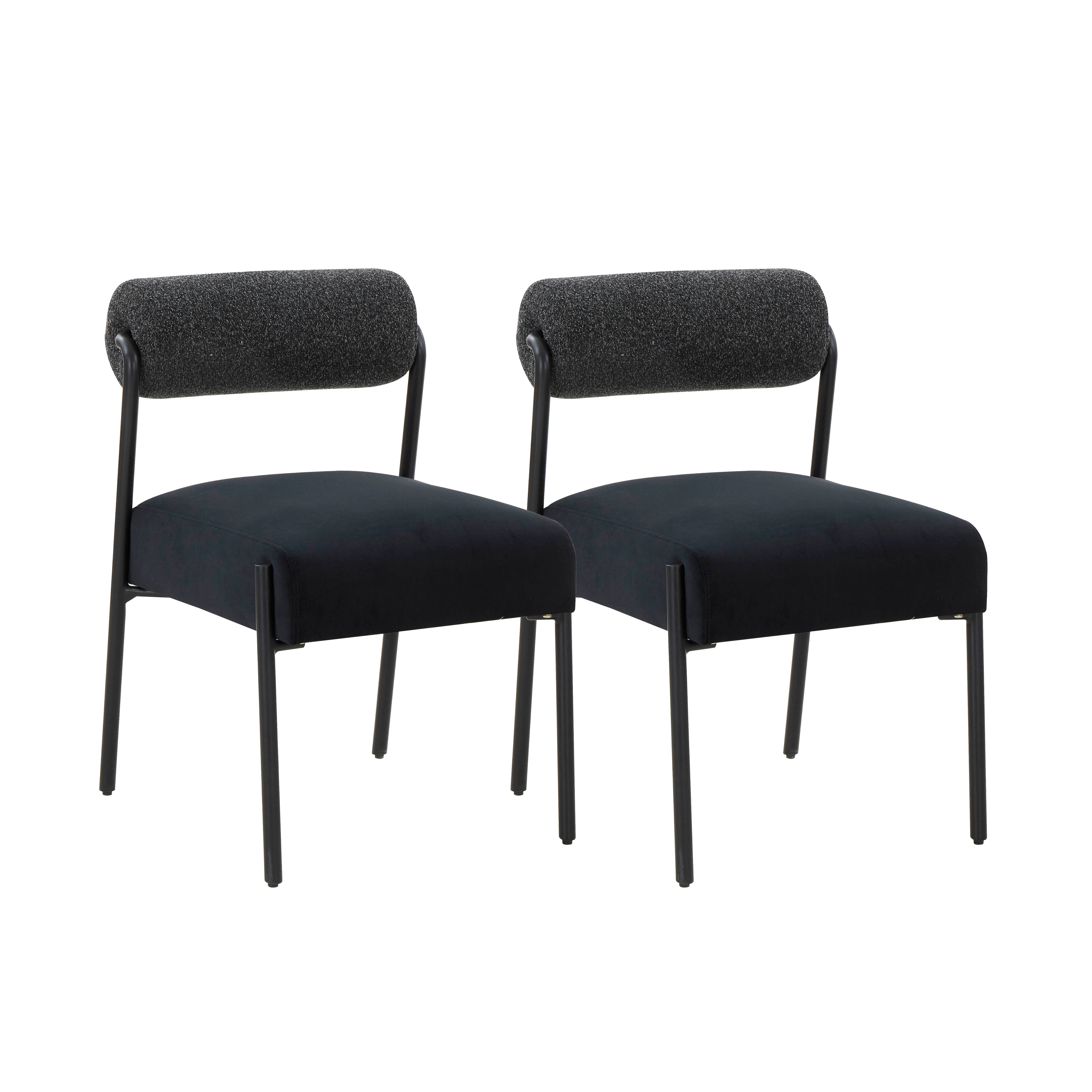 Jolene Performance Velvet Dining Chair - Set of 2