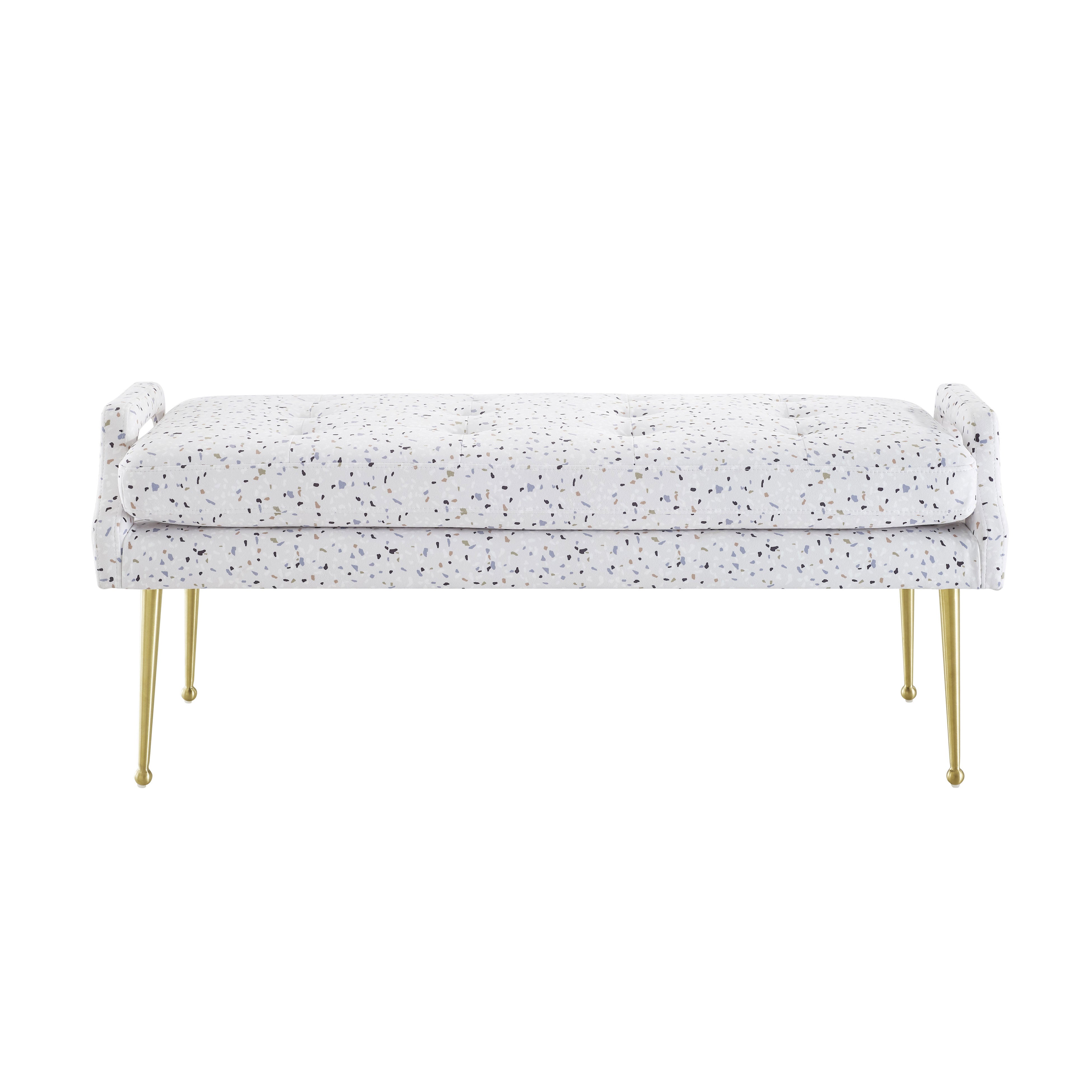Eileen Velvet Bench