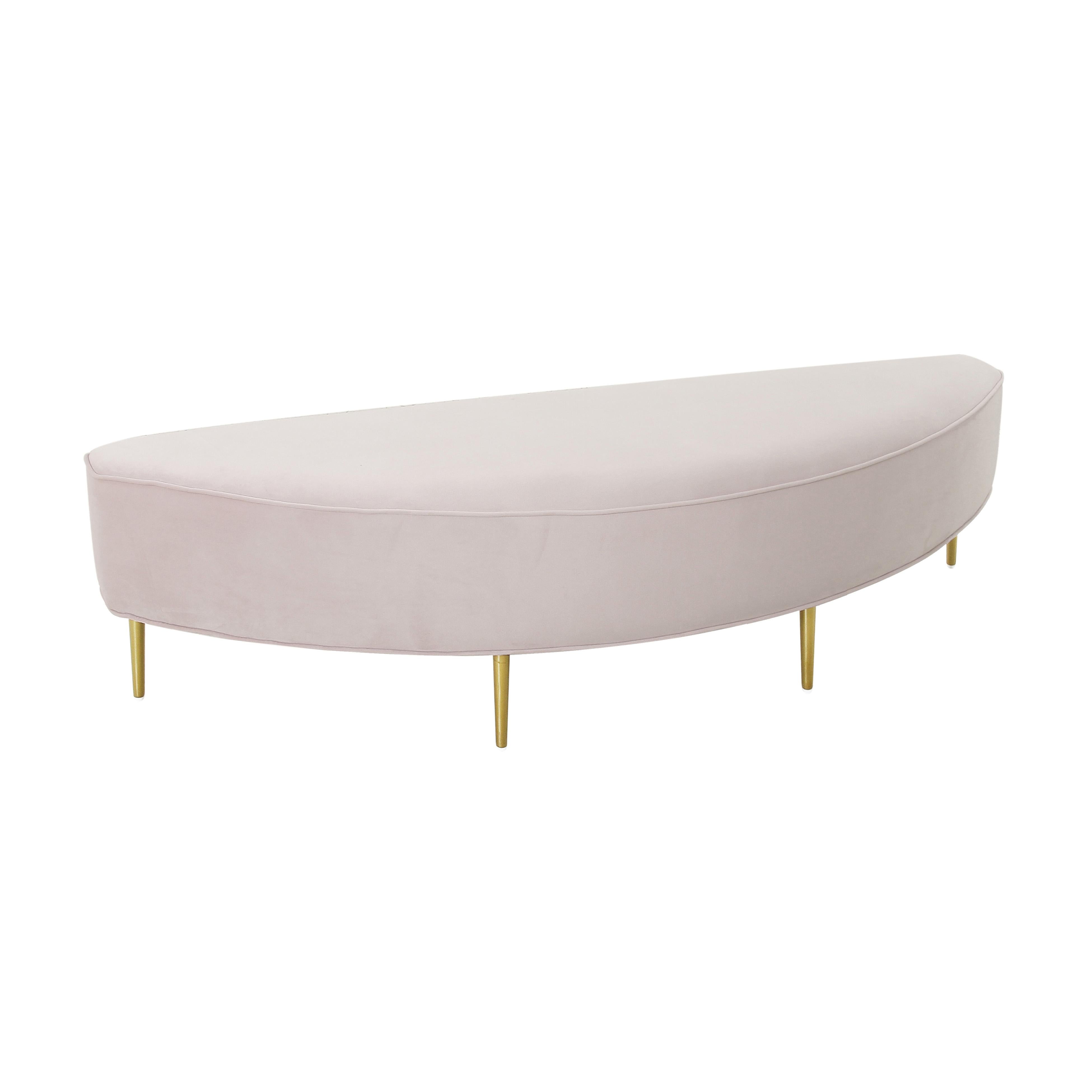Bianca Velvet Bench (60"-82")