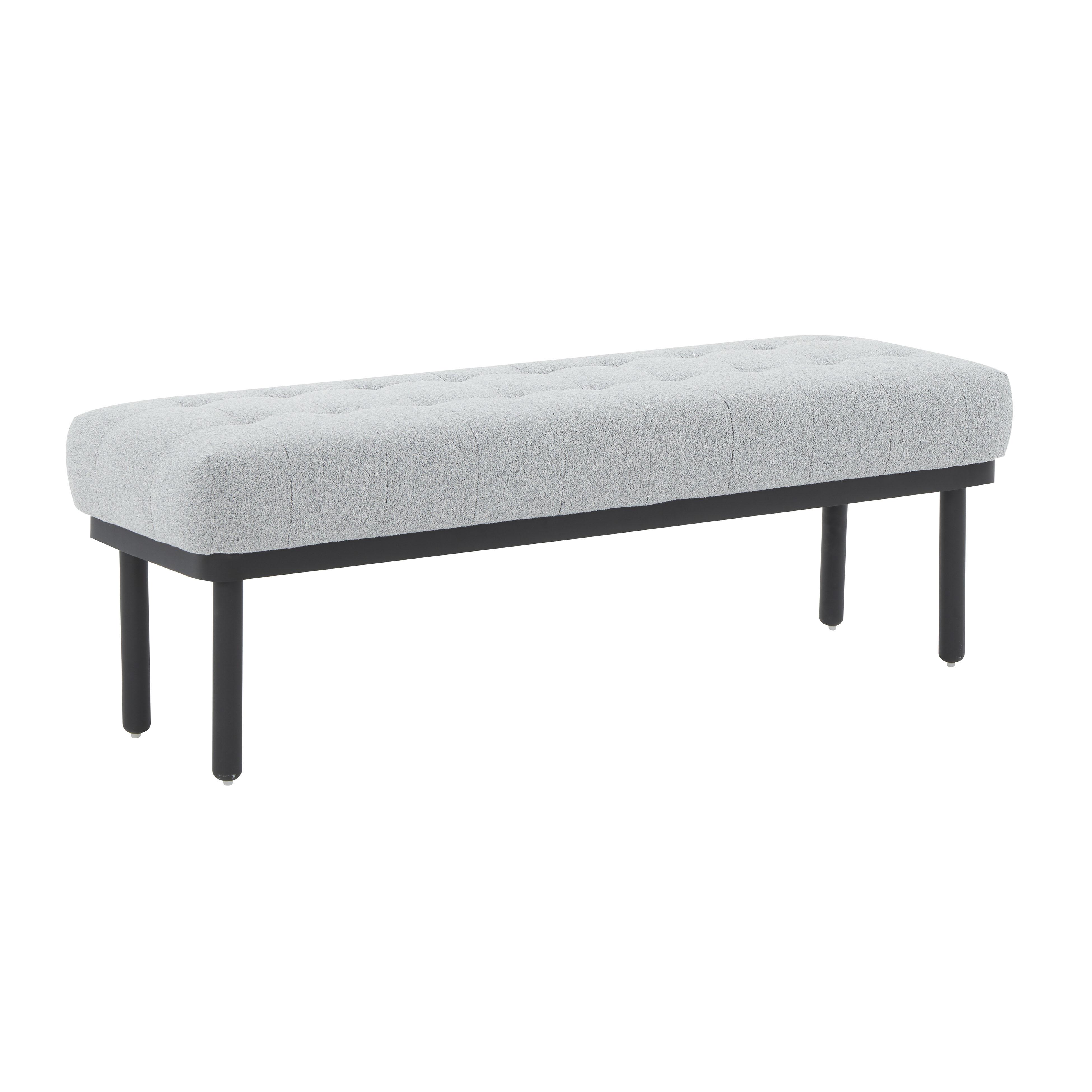 Olivia 53" Performance Boucle Bench