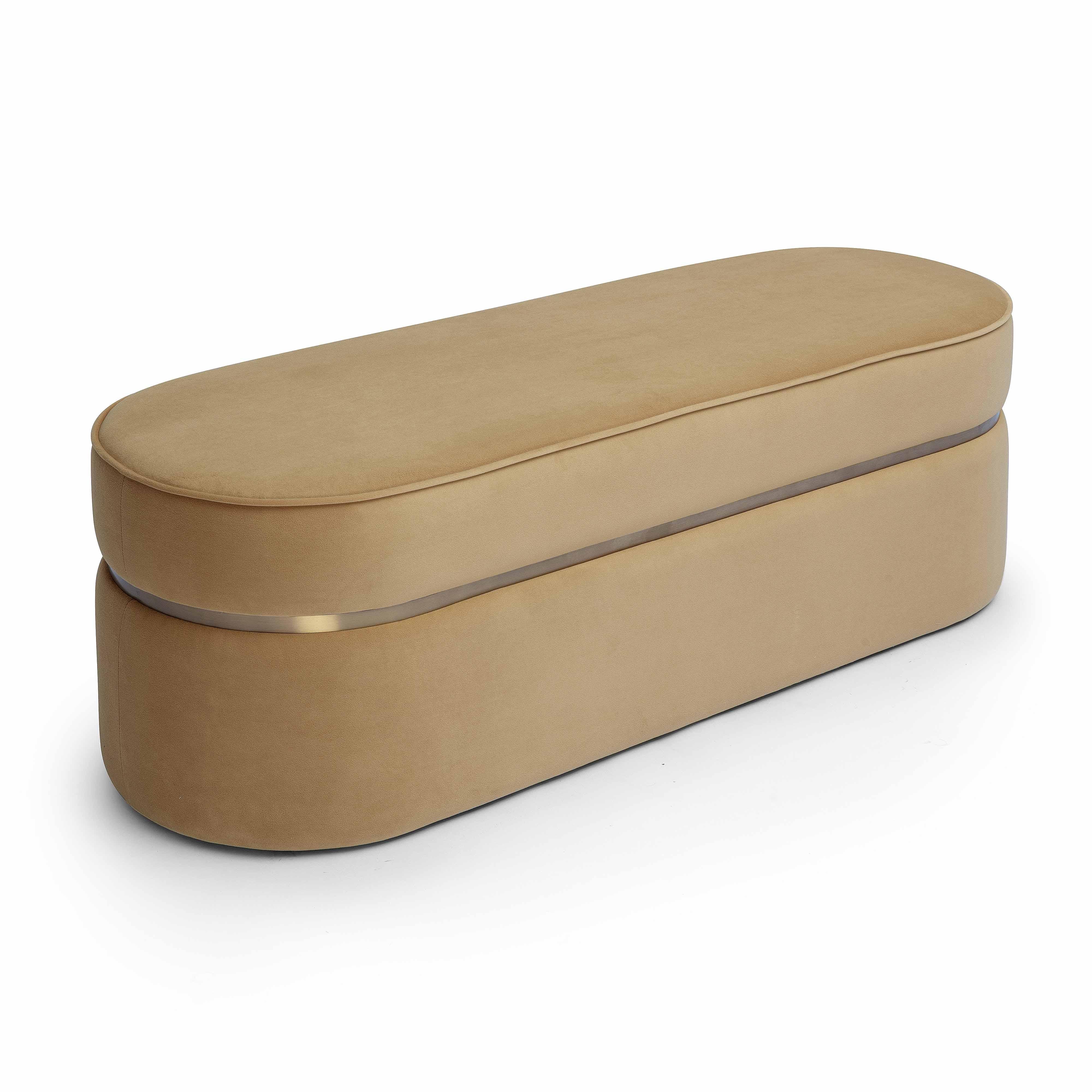 Pomp 52" Performance Velvet Bench