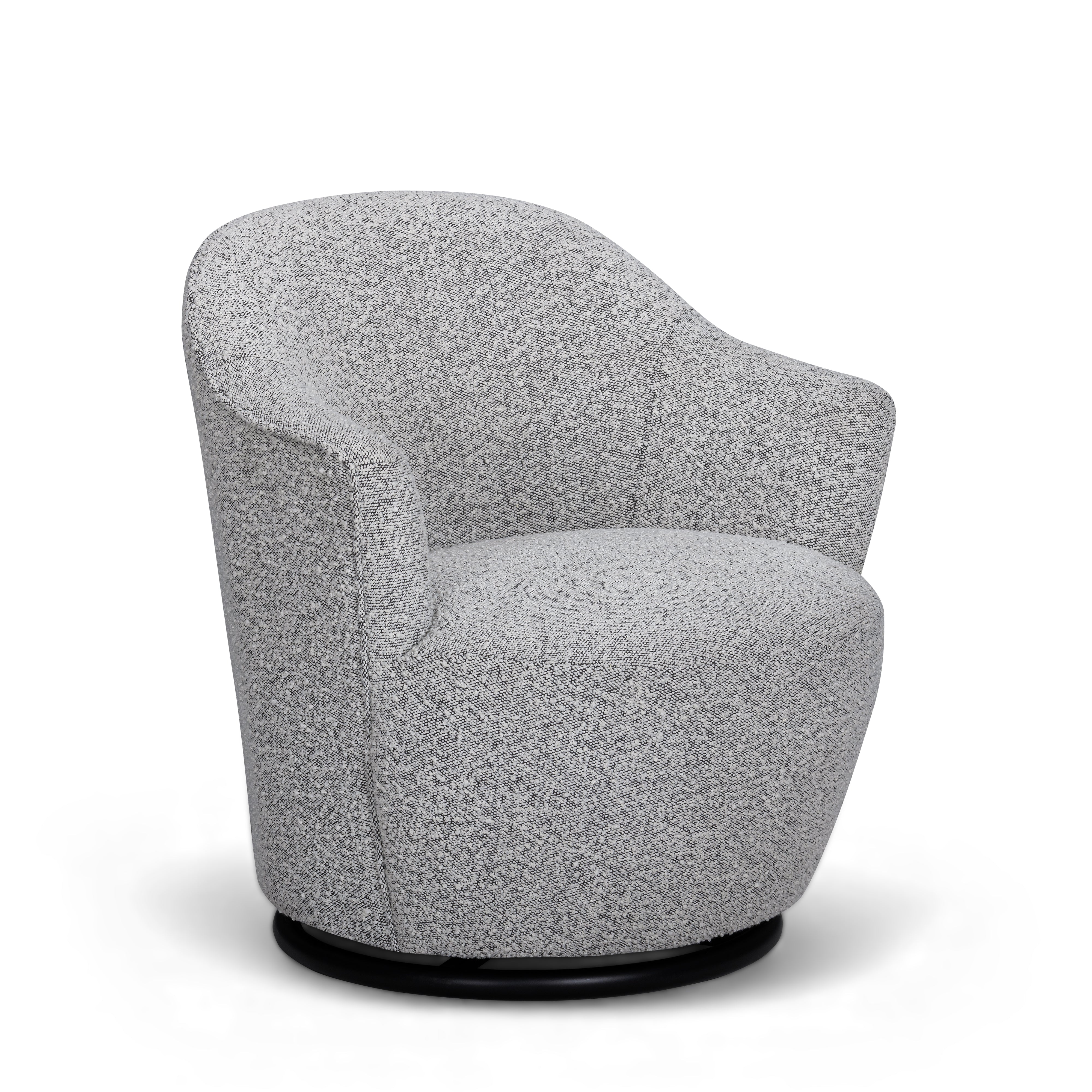 Skyla Performance Boucle Swivel Accent Chair