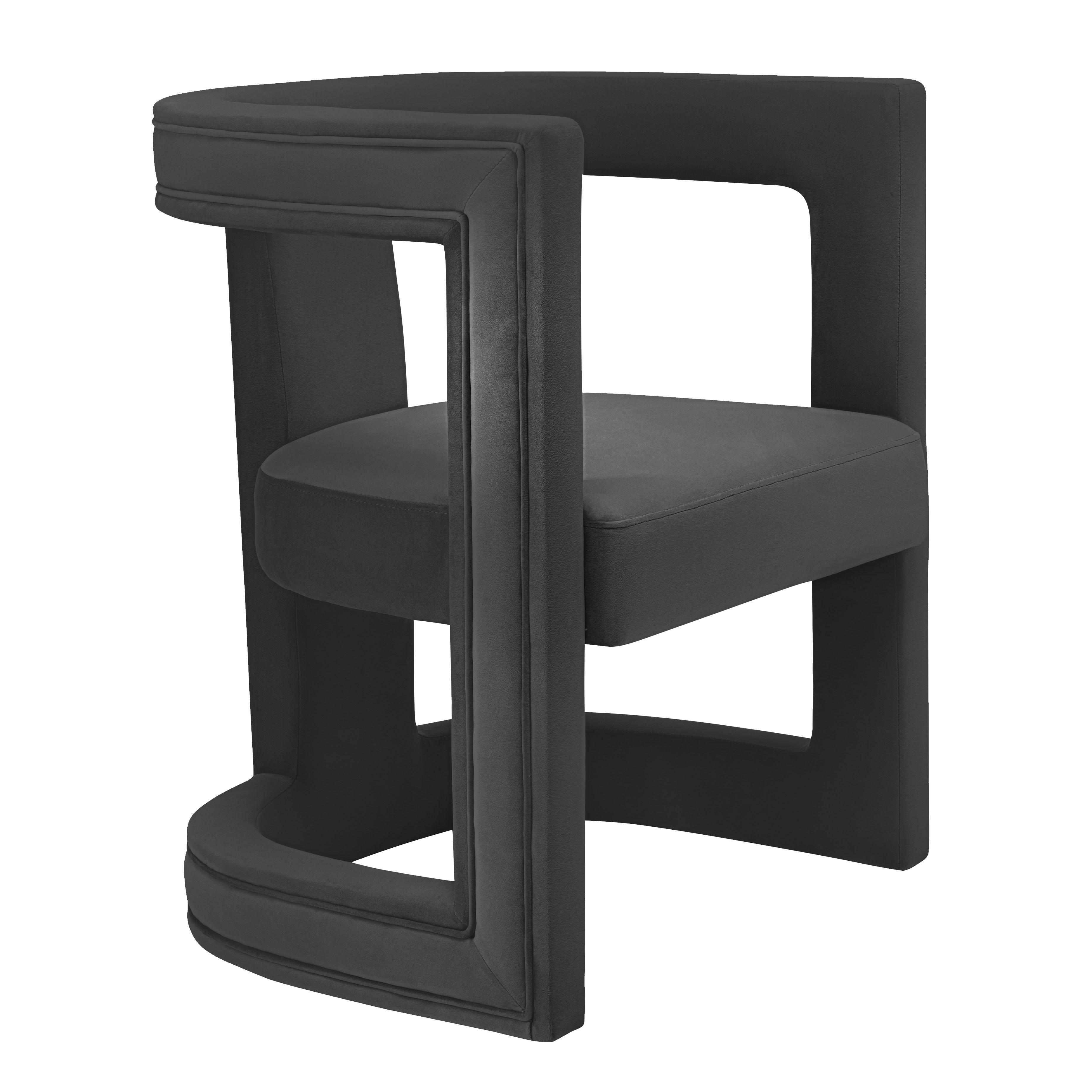 Ada Performance Velvet Accent Chair