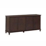 Mila 76" Dark Brown Sideboard