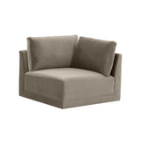 Willow Performance Velvet Modular Corner Chair