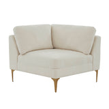 Serena Performance Velvet Modular Corner Seat
