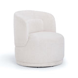 Massa Textured Performance Fabric Swivel Accent Chair