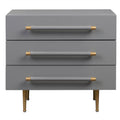 Trident 28" 3-Drawer Nightstand