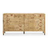 Brandyss 62" Burl 7-Drawer Dresser