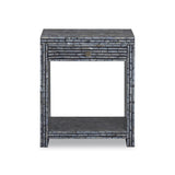 Cassis 20" Mother of Pearl 1-Drawer Nightstand