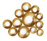 Vivid 29"X30" Gold Mirror