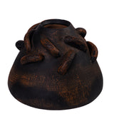 Visha Roped Dark Terracotta Vase