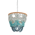 Jade Beaded Chandelier