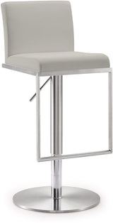 Amalfi Performance Vegan Leather Adjustable Stool