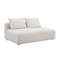 Hangover 64" Cream Performance Boucle Modular Loveseat