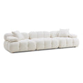 Calliope 118" Performance Vegan Shearling Modular Sofa