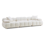 Calliope 118" Performance Vegan Shearling Modular Sofa
