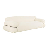 Leyla 98" Cream Performance Boucle Sofa