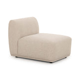 Sylvie Cream Performance Boucle Armless Chair
