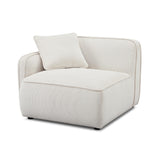 Travie Performance Corduroy Velvet LAF Corner Chair