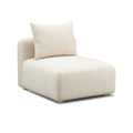 Hangover Contract-Grade Textured Fabric Modular Armless Chair