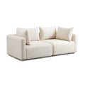 Hangover 81" Contract-Grade Textured Fabric Loveseat