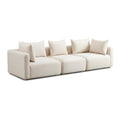 Hangover 112.5" Textured Fabric Sofa