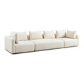 Hangover 145" Contract-Grade Textured Fabric Long Sofa