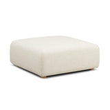 Hangover Contract-Grade Textured Fabric Ottoman