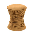 Bounce Ruched Performance Velvet Adjustable Ottoman