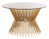 Grace 30" Glass Round Coffee Table