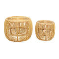 Azrina 2-Piece Rattan Nesting Table Set