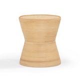 Henri Natural Rattan Side Table