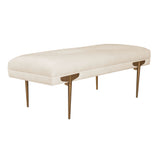 Brno 53.5" Performance Velvet Bench