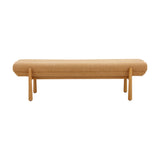 Julianna 56" Textured Performance Fabric Bench