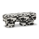 Lena 47" Performance Jacquard Bench