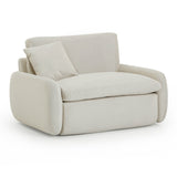 Rachelle Cream Performance Velvet Lounge Chair