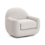 Tiago Performance Velvet Swivel Accent Chair