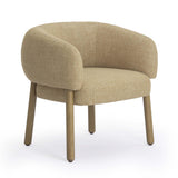 Foxy Textured Performance Fabric Accent Chair
